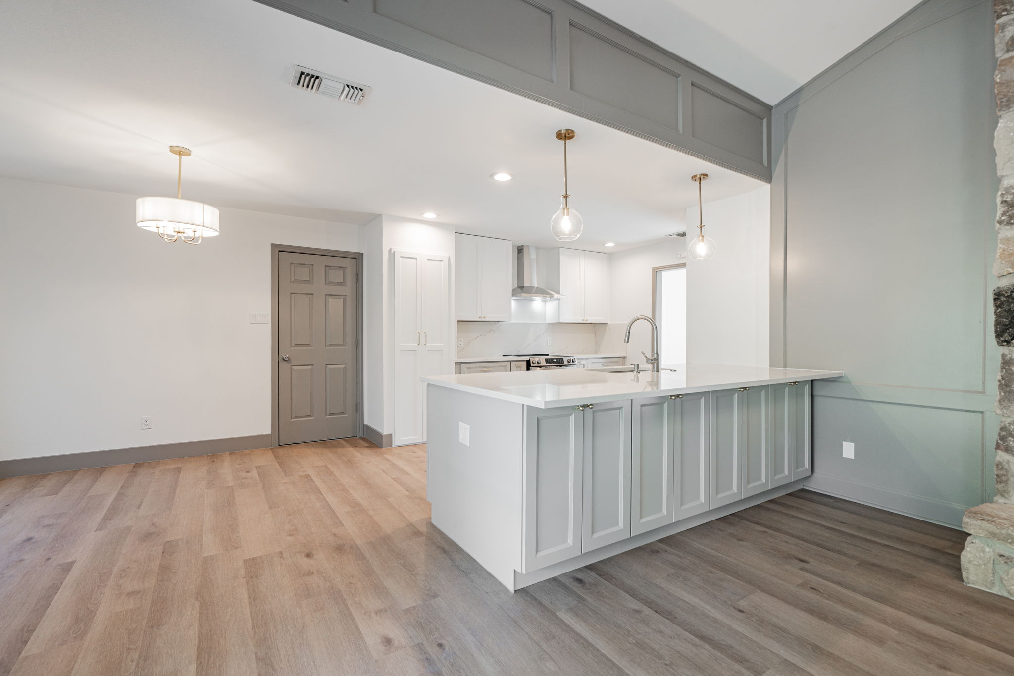 Kitchen after DeWitt renovation
